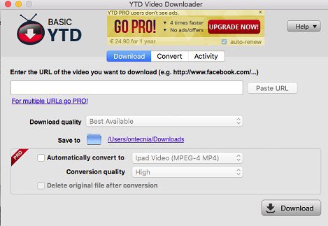 download a youtube video to a mac for free